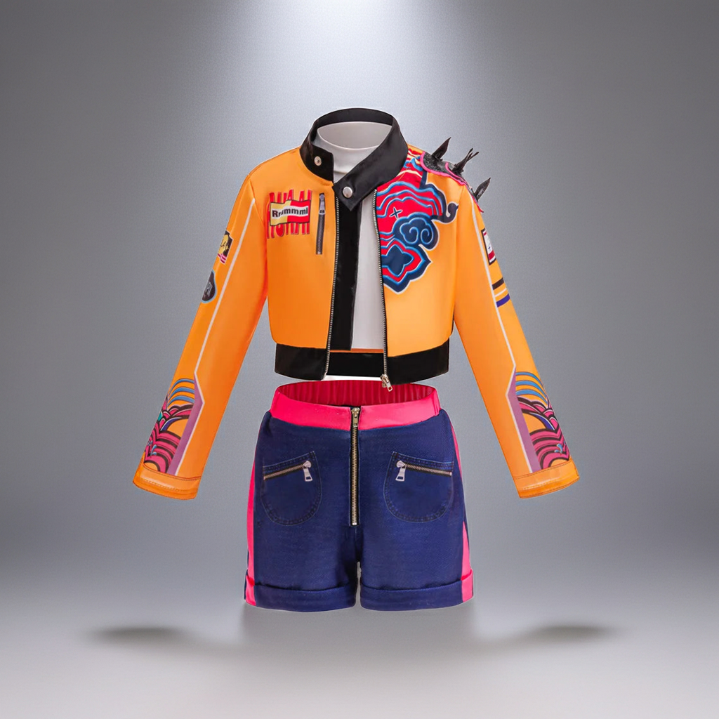 Girls Stage Costume Set 3-Piece - Performance Outfit (4-12 Years) - MamaNest