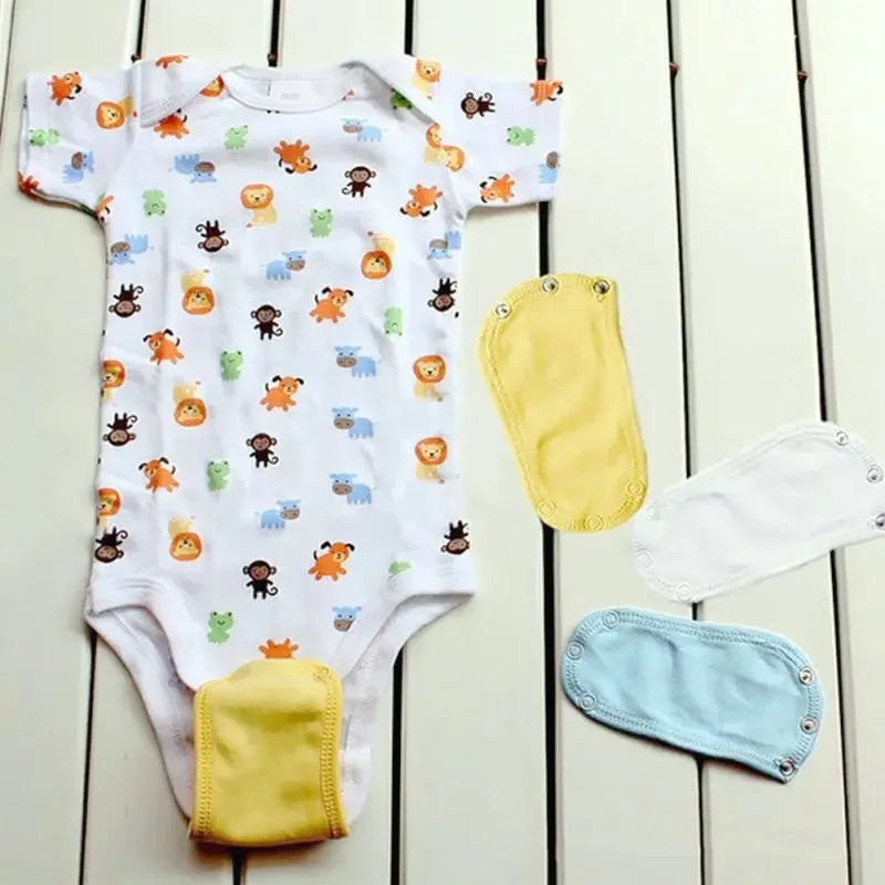 Baby Romper Extenders 4-Pack - Bodysuit Length Extenders - MamaNest