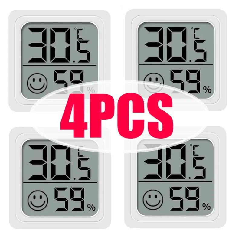 Indoor Mini Temperature and Humidity Meter, Bedroom Temperature Meter, Portable Electronic Digital Display, Humidity and Tempera