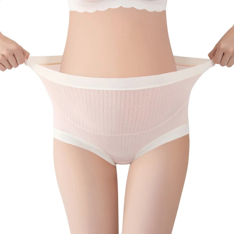 High Waist Maternity Underwear - 3 Pack Breathable Pregnancy Briefs - MamaNest