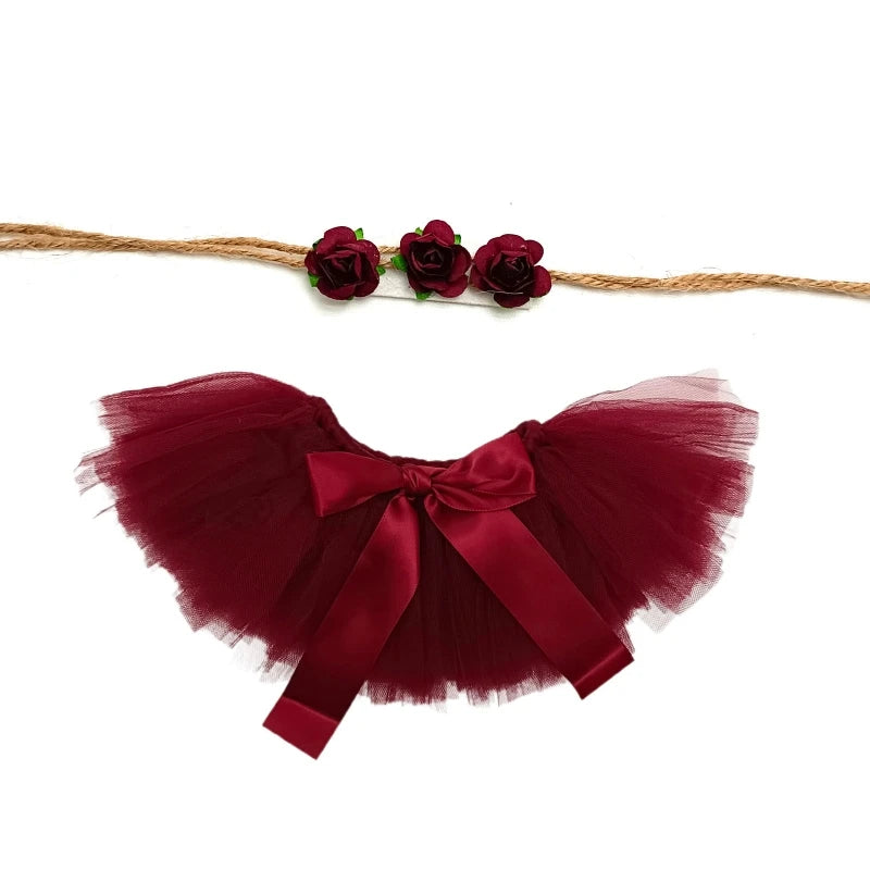 Newborn Baby Girl Tutu Dress - Princess Party Outfit & Photo Prop - MamaNest
