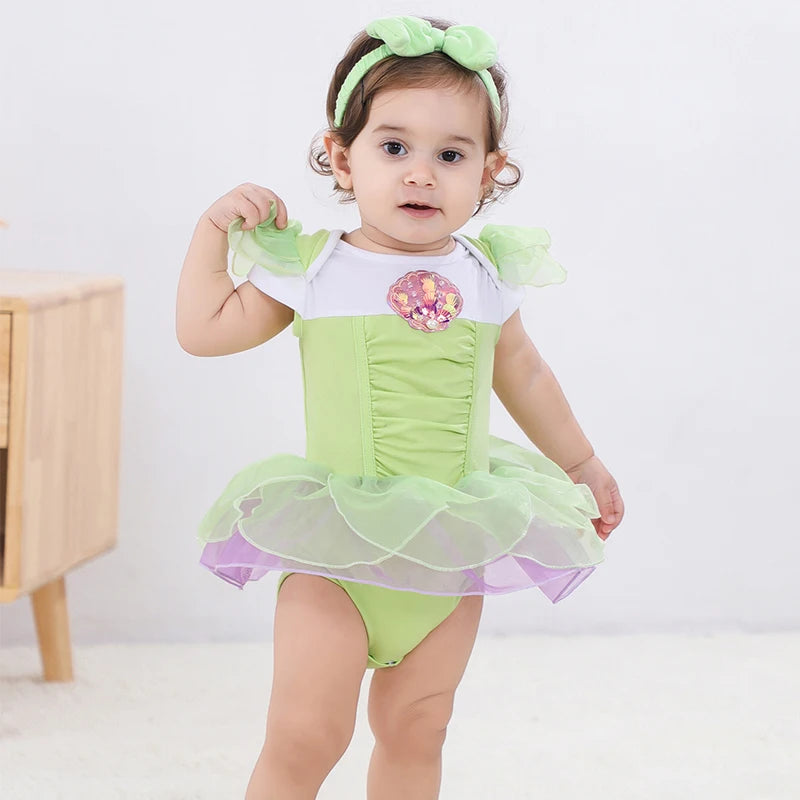 Fairy Princess Baby Romper with Tutu - 1st Birthday Dress - MamaNest