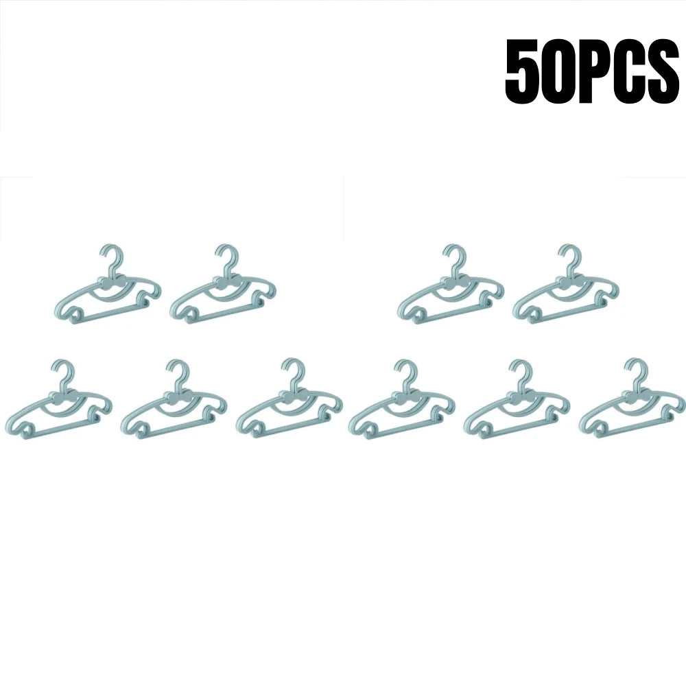 Baby Hangers - Plastic Kids Clothes Hangers for Nursery Storage - MamaNest