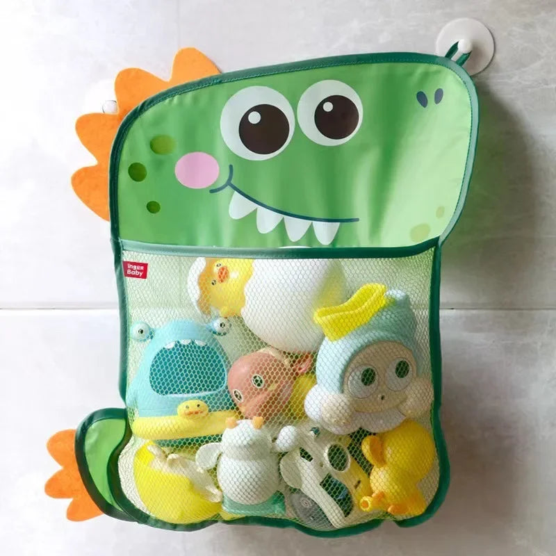 Bath Toy Storage Bag - Mesh Organiser with Suction Cups - MamaNest