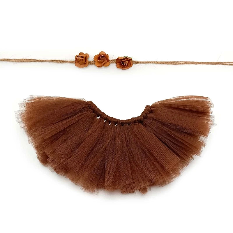 Newborn Baby Girl Tutu Dress - Princess Party Outfit & Photo Prop - MamaNest