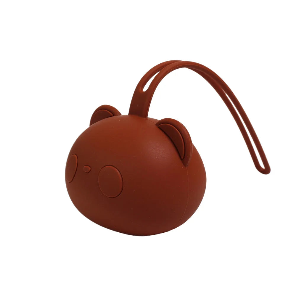 Silicone Pacifier Holder - Portable Storage Box for Stroller - MamaNest