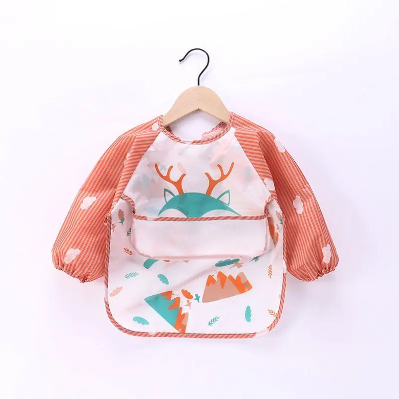Waterproof EVA Long Sleeve Baby Bib - MamaNest