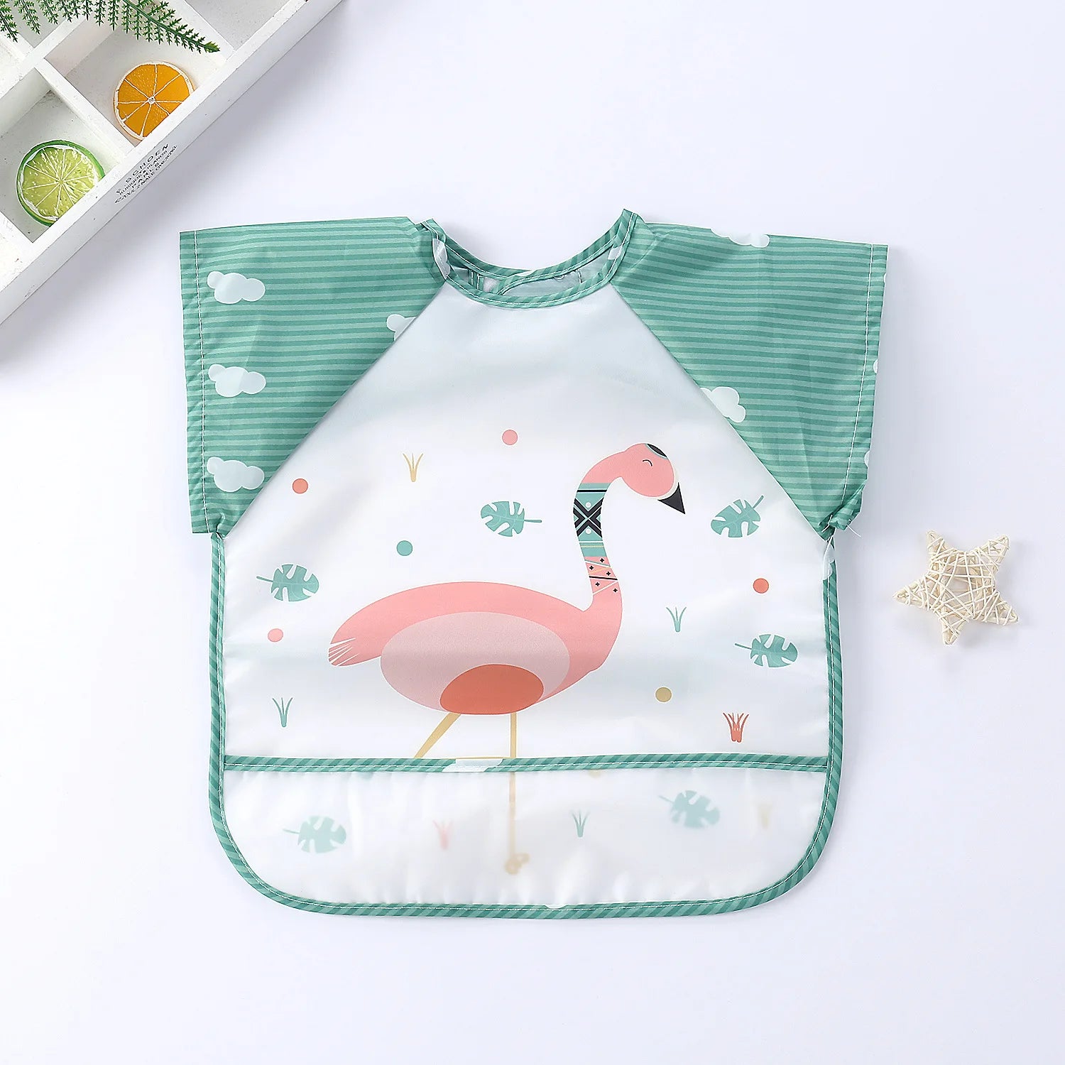 Waterproof EVA Long Sleeve Baby Bib - MamaNest