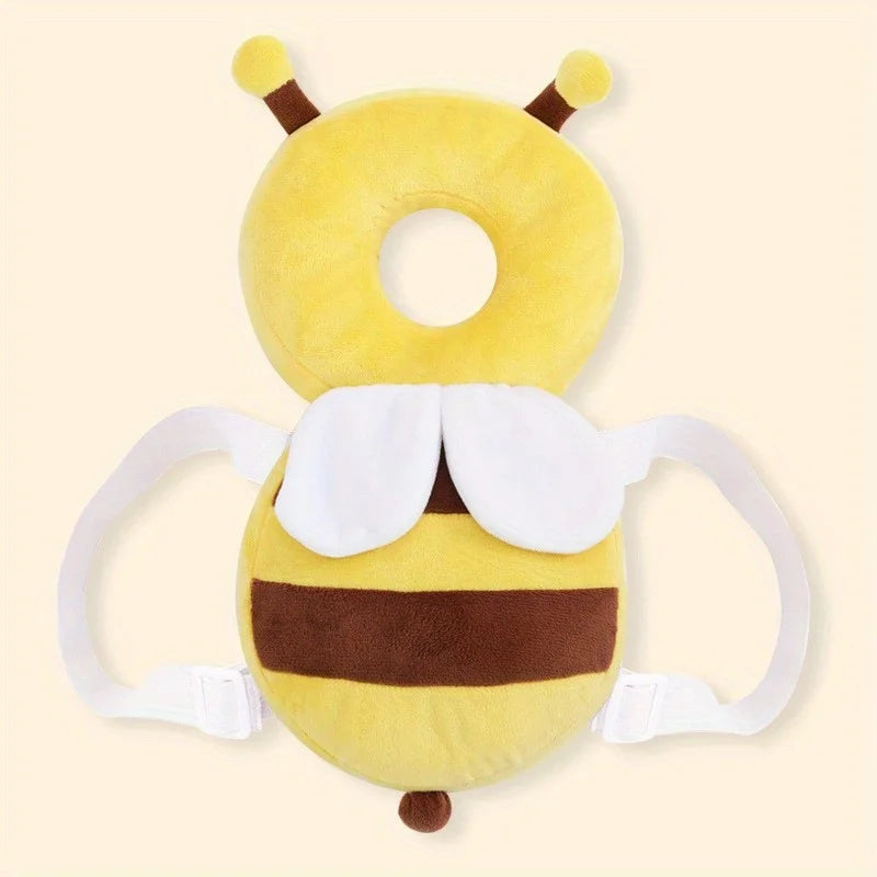 Baby Head Protection Pillow - Bee Backpack Safety Cushion