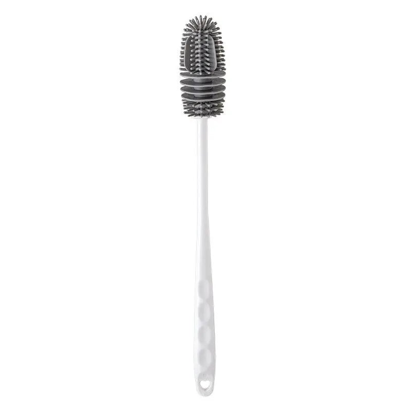 Silicone Cup Brush with Long Handle - Bottle Cleaning Brush - MamaNest