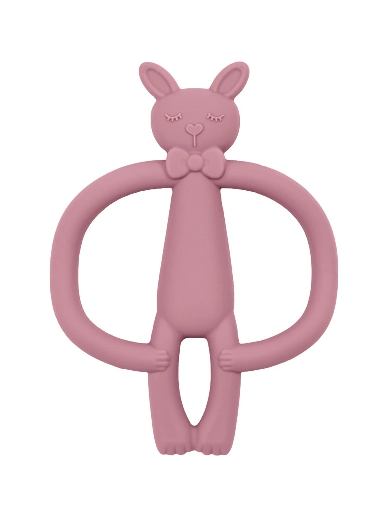Silicone Baby Teether - Soft Rabbit Chewing Toy for Teething - MamaNest