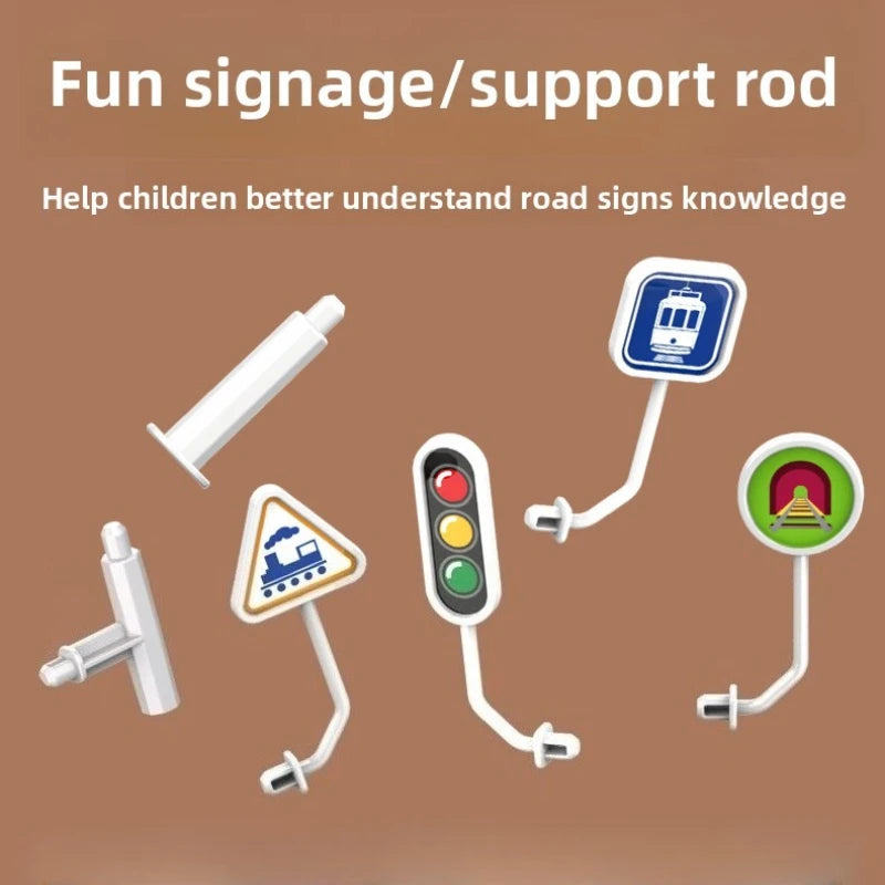 Magic Track Train Set - Electric Building Blocks Educational Toy - MamaNest