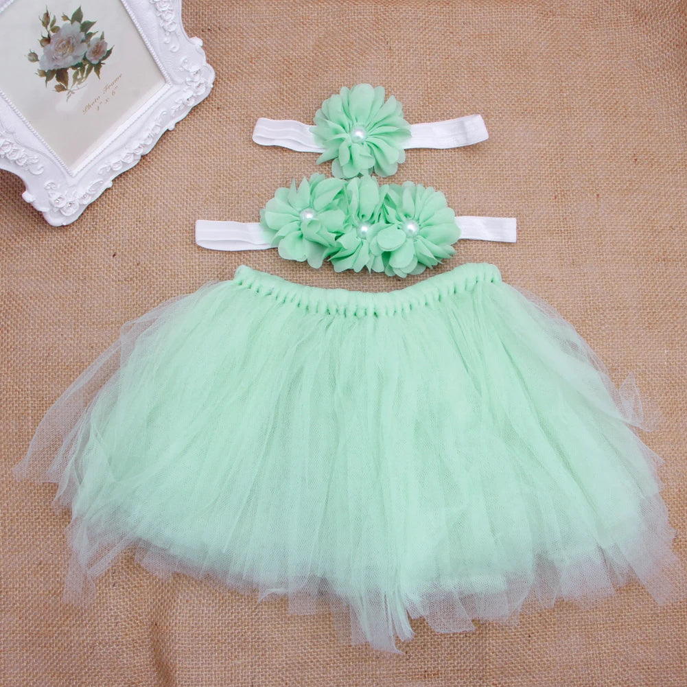 Newborn Baby Girl Tutu Dress - Princess Party Outfit & Photo Prop - MamaNest