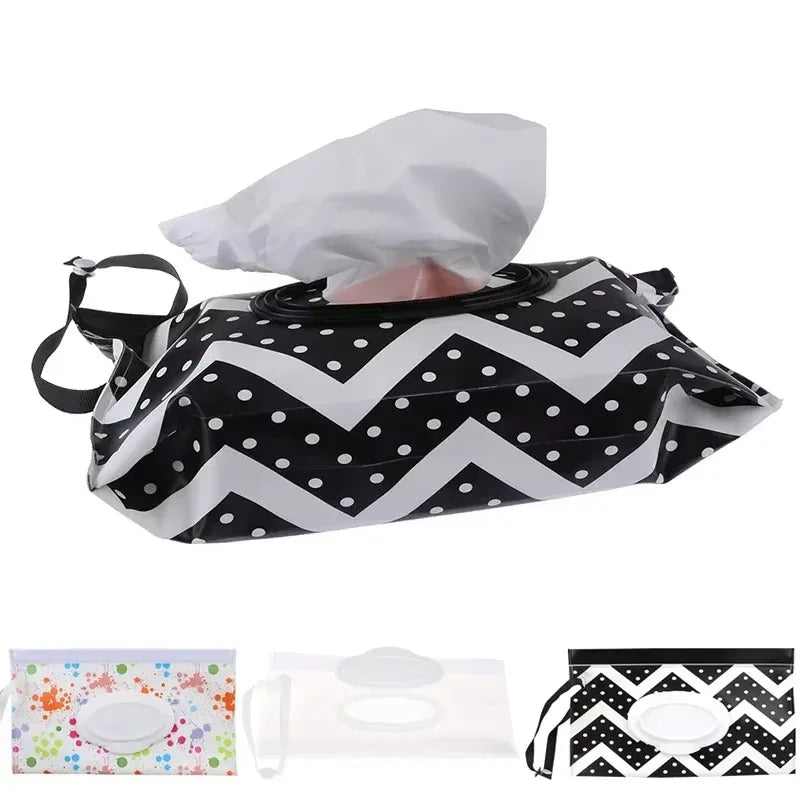 Baby Wet Wipe Pouch - Portable Refillable Wipes Dispenser - MamaNest