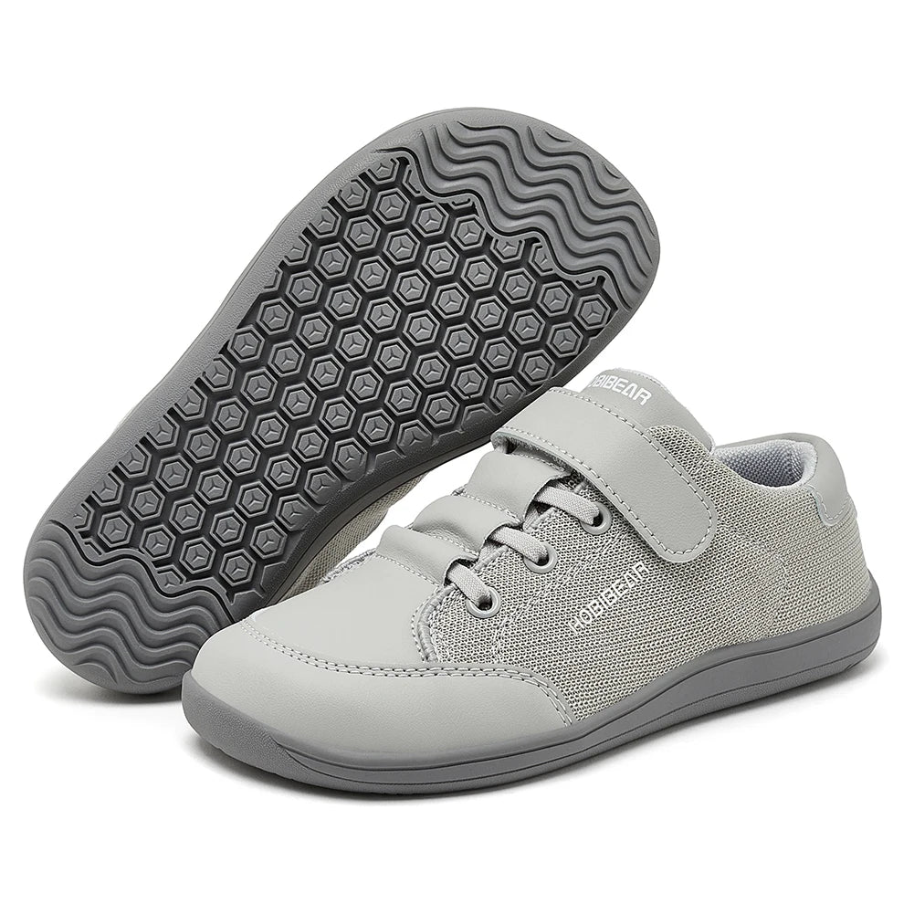 Kids Barefoot Sneakers - Wide Toe Minimalist Shoes - MamaNest