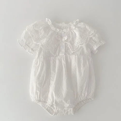 Summer Princess Dress for Girls - Cotton Embroidery Dress - MamaNest