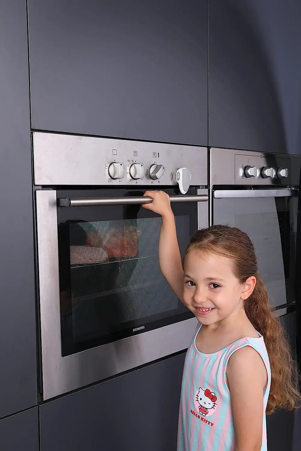 Baby Safety Locks for Oven, Cabinets & Drawers - Child Proof