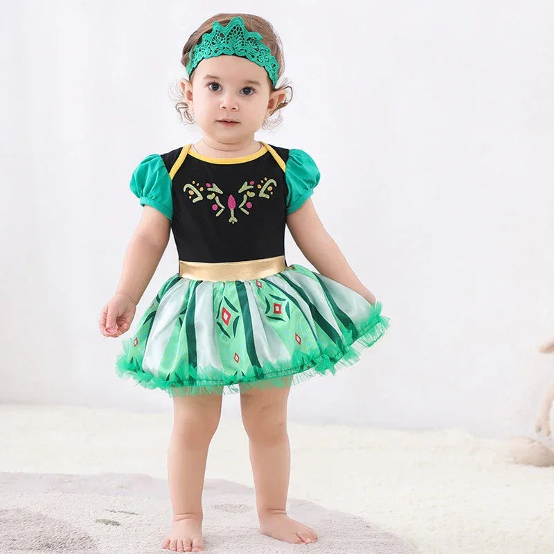 Fairy Princess Baby Romper with Tutu - 1st Birthday Dress - MamaNest