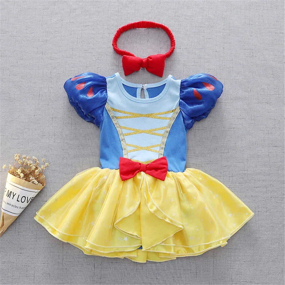 Fairy Princess Baby Romper with Tutu - 1st Birthday Dress - MamaNest