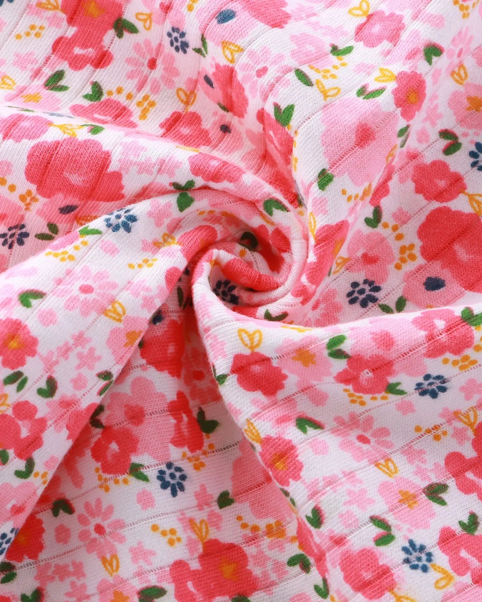 Girls Summer Outfit Set - 2 Piece Cotton Top & Shorts Set - MamaNest