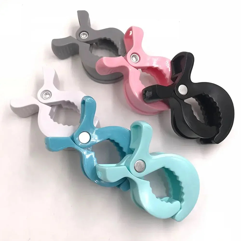 Stroller Clips 2-Pack - Universal Pram Hooks & Pegs - MamaNest