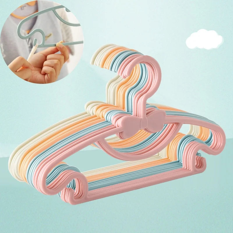Baby Hangers - Plastic Kids Clothes Hangers for Nursery Storage - MamaNest