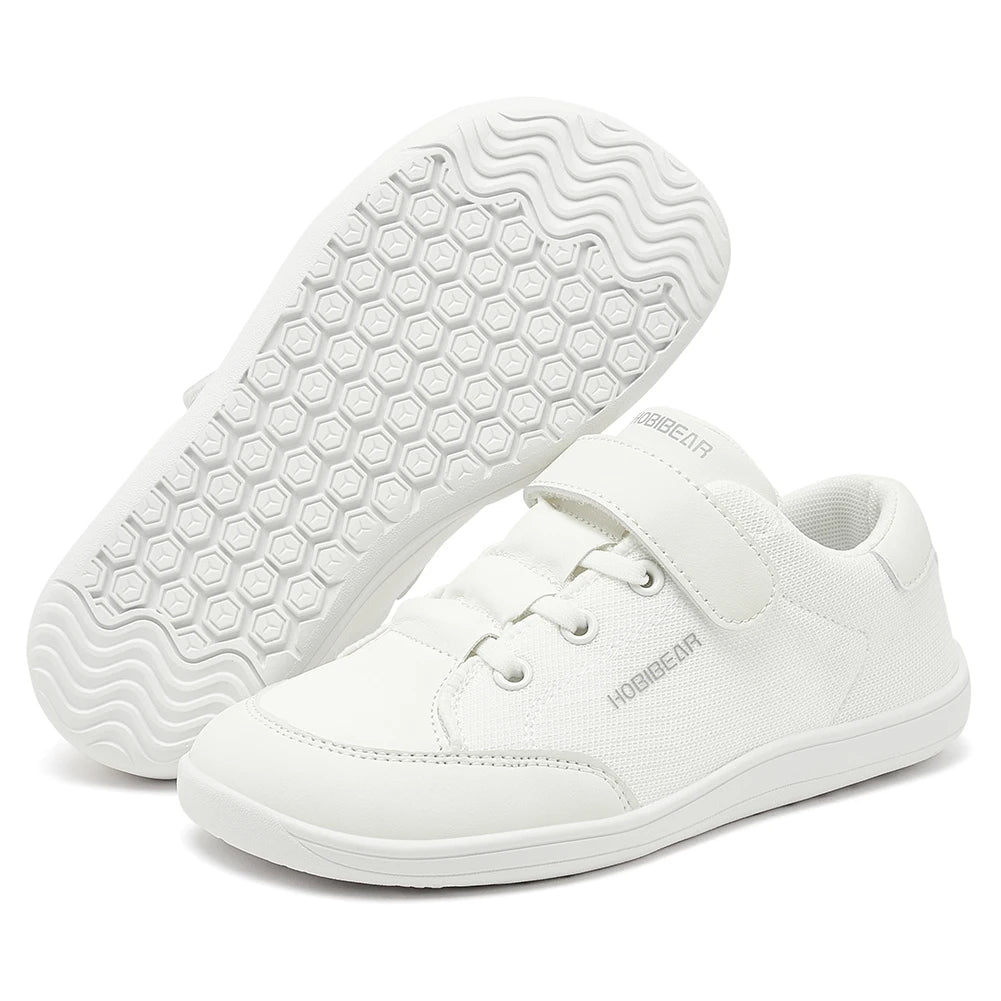 Kids Barefoot Sneakers - Wide Toe Minimalist Shoes - MamaNest