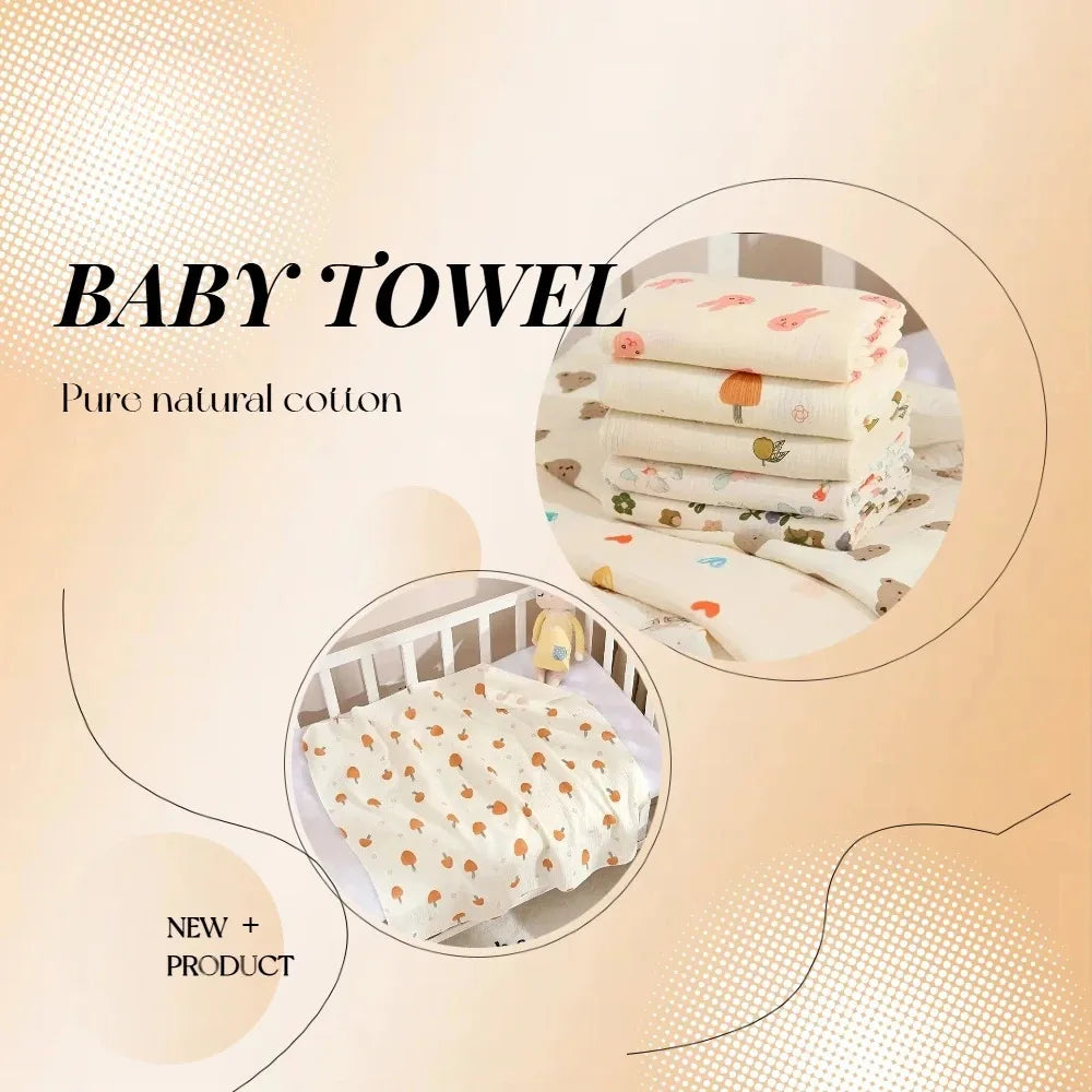 Soft Muslin Swaddle Blanket - Foldable Cotton Wrap for Newborns - MamaNest