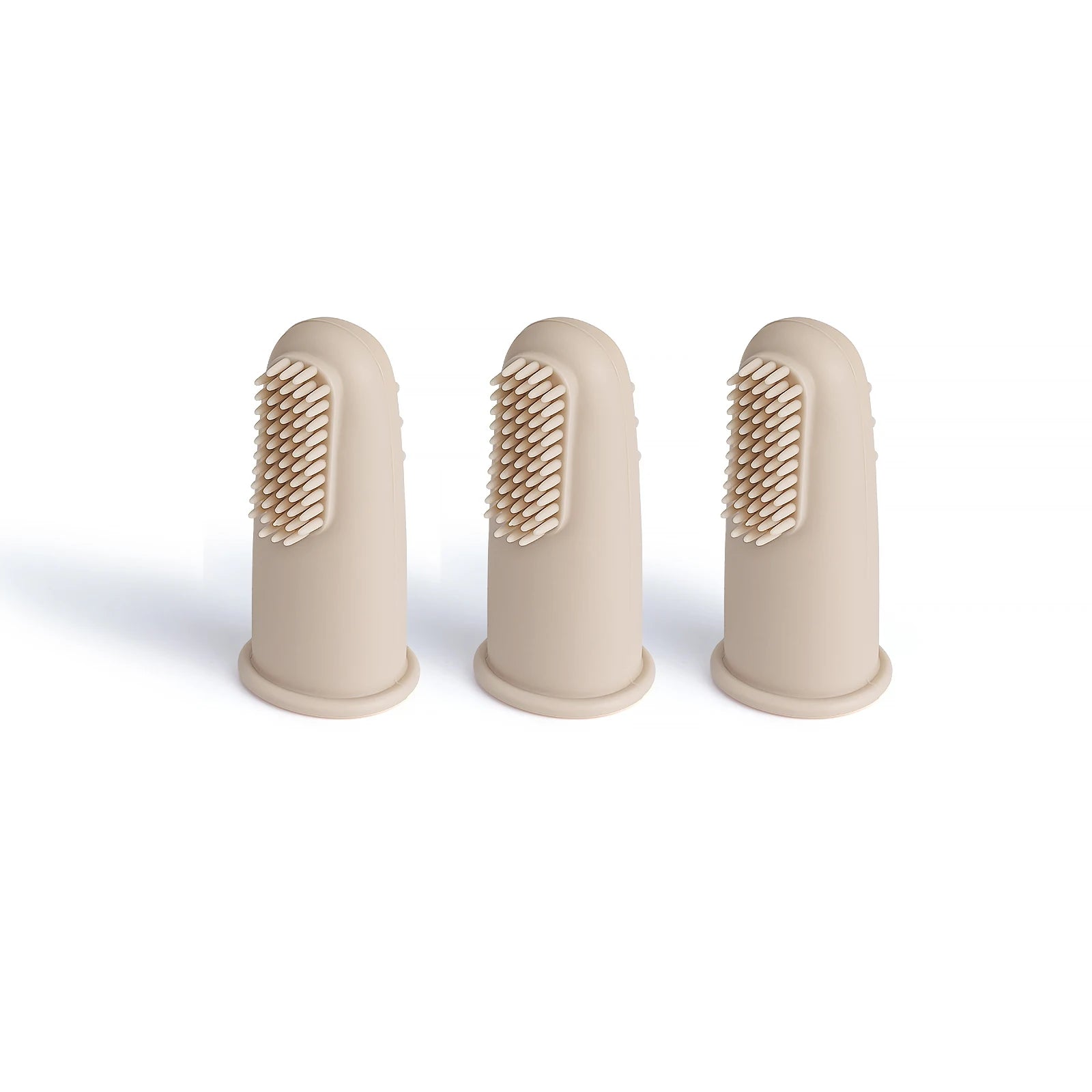 Baby Finger Toothbrush Set - Silicone Infant Dental Care (3 Pack) - MamaNest