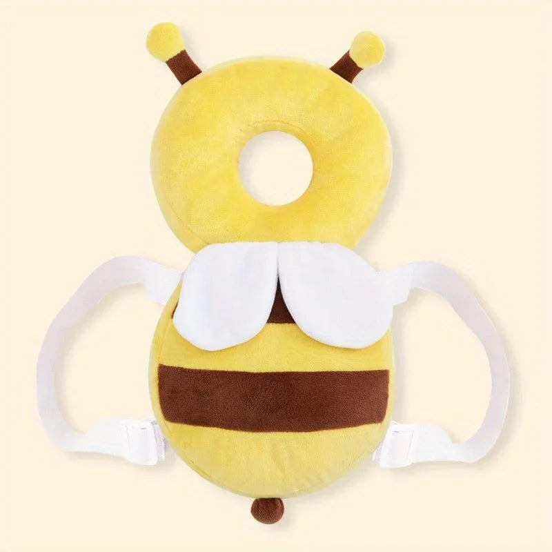 Baby Head Protection Pillow - Bee Backpack Safety Cushion