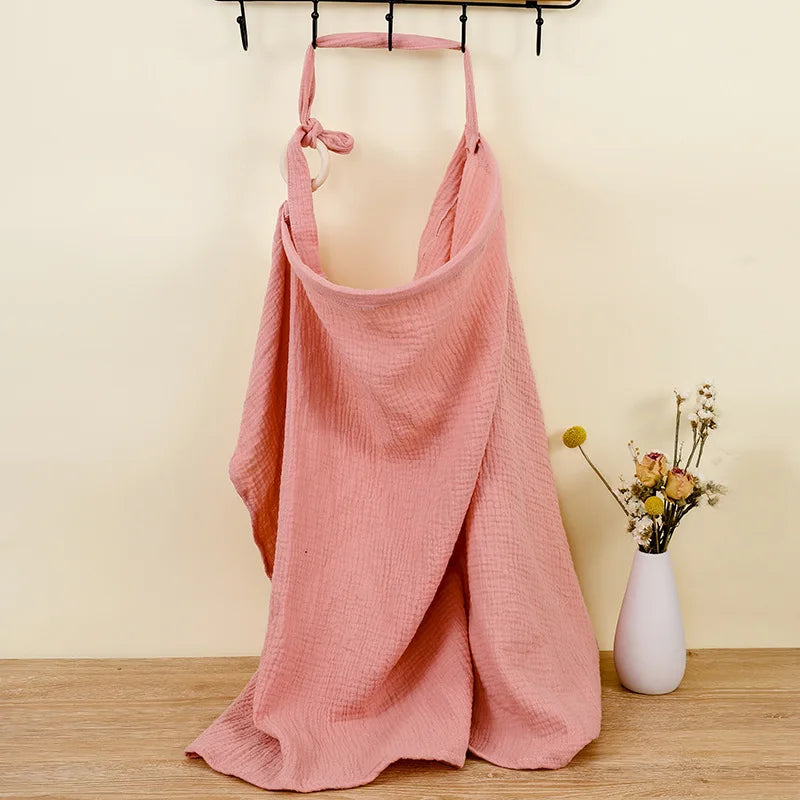 Cotton Breathable Breastfeeding Cover Mother Outdoor Nurse Cloth Adjustable Privacy Breastfeeding Apron Baby Feeding Nursing