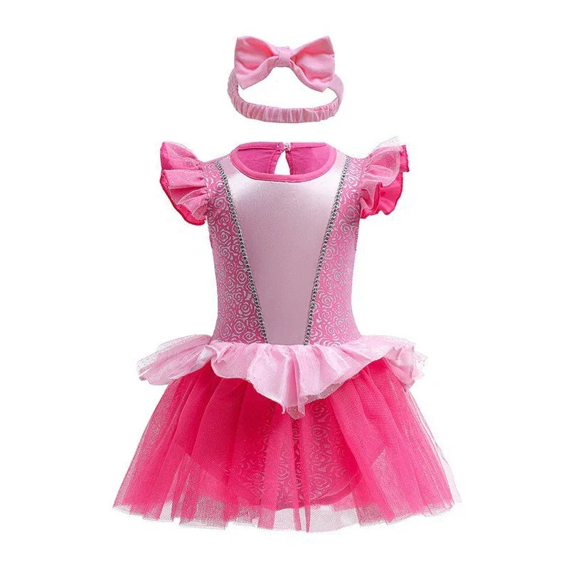 Fairy Princess Baby Romper with Tutu - 1st Birthday Dress - MamaNest