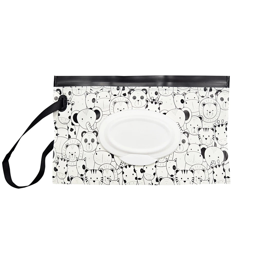 Baby Wet Wipe Pouch - Portable Refillable Wipes Dispenser - MamaNest