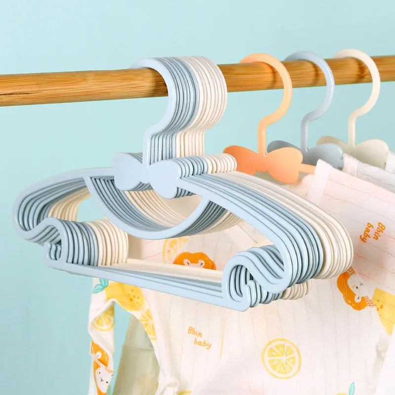 Baby Hangers - Plastic Kids Clothes Hangers for Nursery Storage - MamaNest