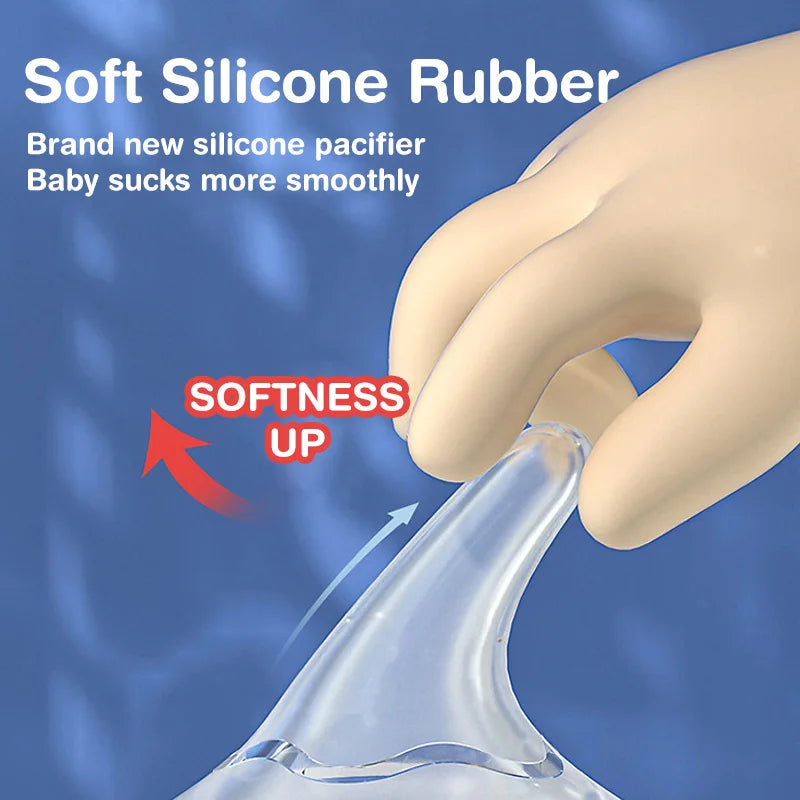 Anti-Choke Glass Baby Bottle - Anti-Colic 90ml/160ml (0-3 Months) - MamaNest