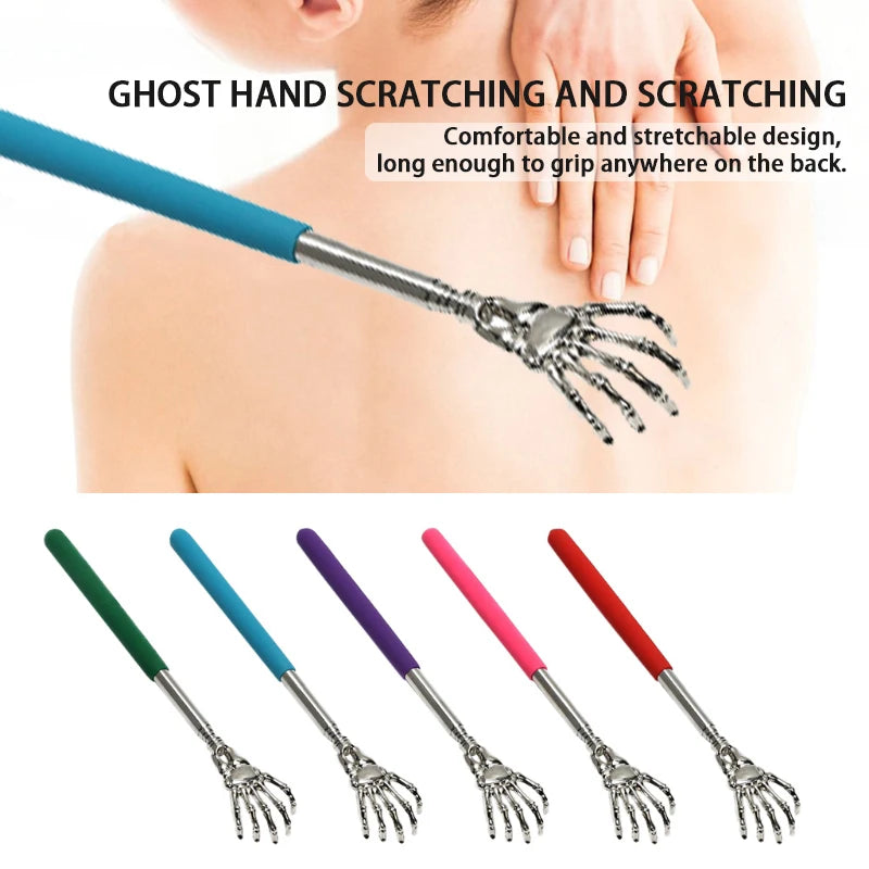 Retractable Back Scratcher - Stainless Steel Claw Massager - MamaNest