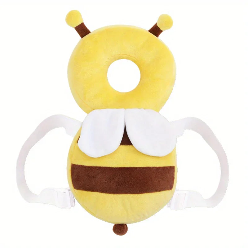 Baby Head Protection Pillow - Bee Backpack Safety Cushion