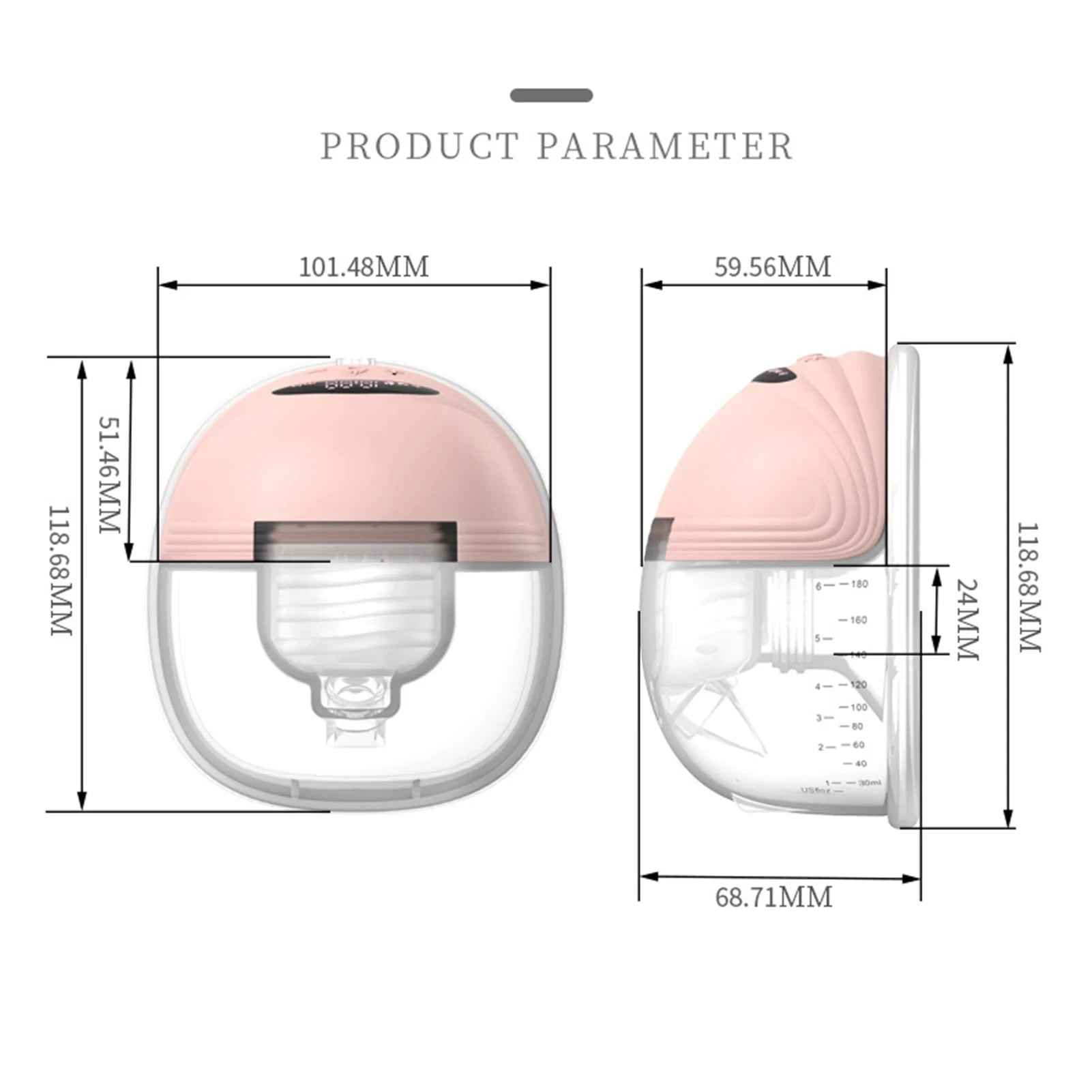 Wearable Hands-Free Breast Pump - Silent Electric Pump - MamaNest