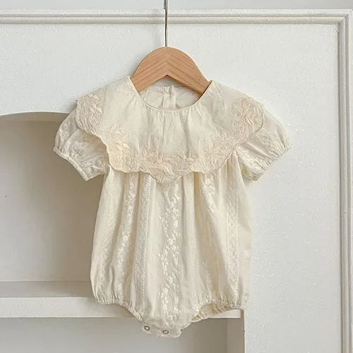 Summer Princess Dress for Girls - Cotton Embroidery Dress - MamaNest
