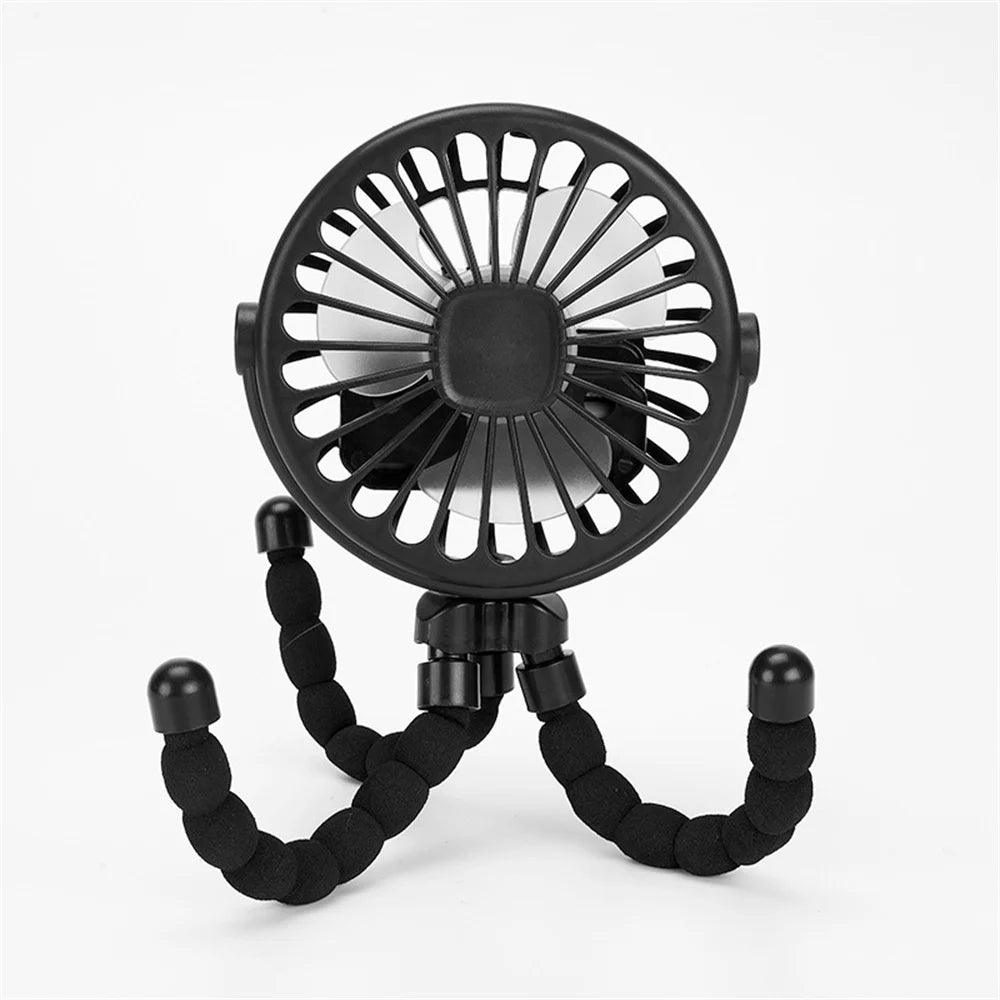 Mini Octopus Folding Fan - 5-in-1 Portable Handheld Fan - MamaNest