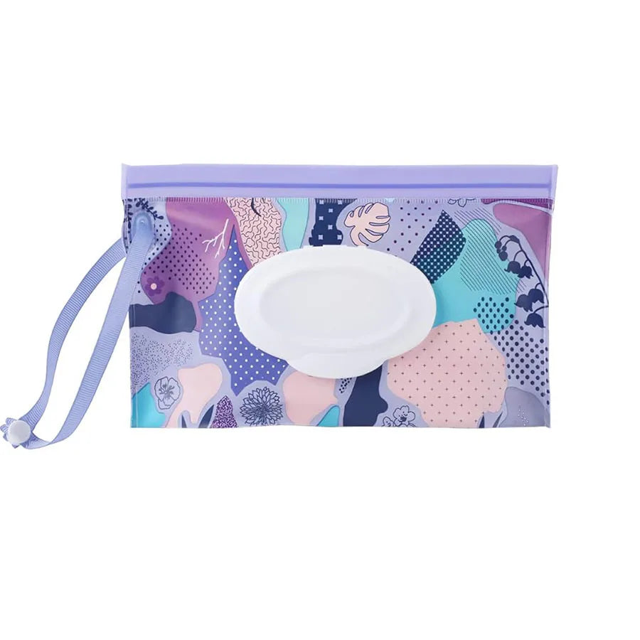 Baby Wet Wipe Pouch - Portable Refillable Wipes Dispenser - MamaNest