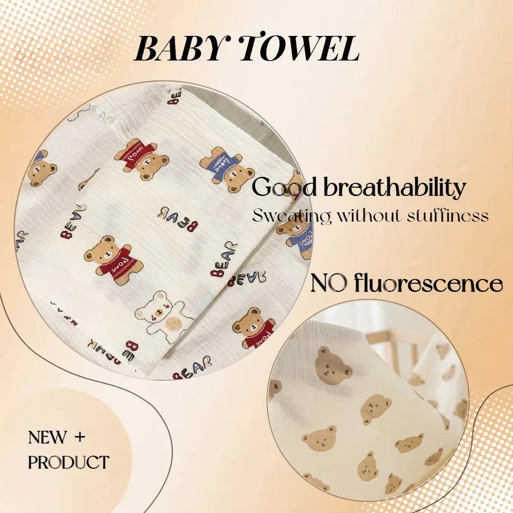 Soft Muslin Swaddle Blanket - Foldable Cotton Wrap for Newborns - MamaNest