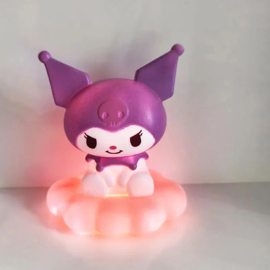 Sanrio Night Light - Kawaii Cloud Lamp with Kuromi & Cinnamoroll - MamaNest