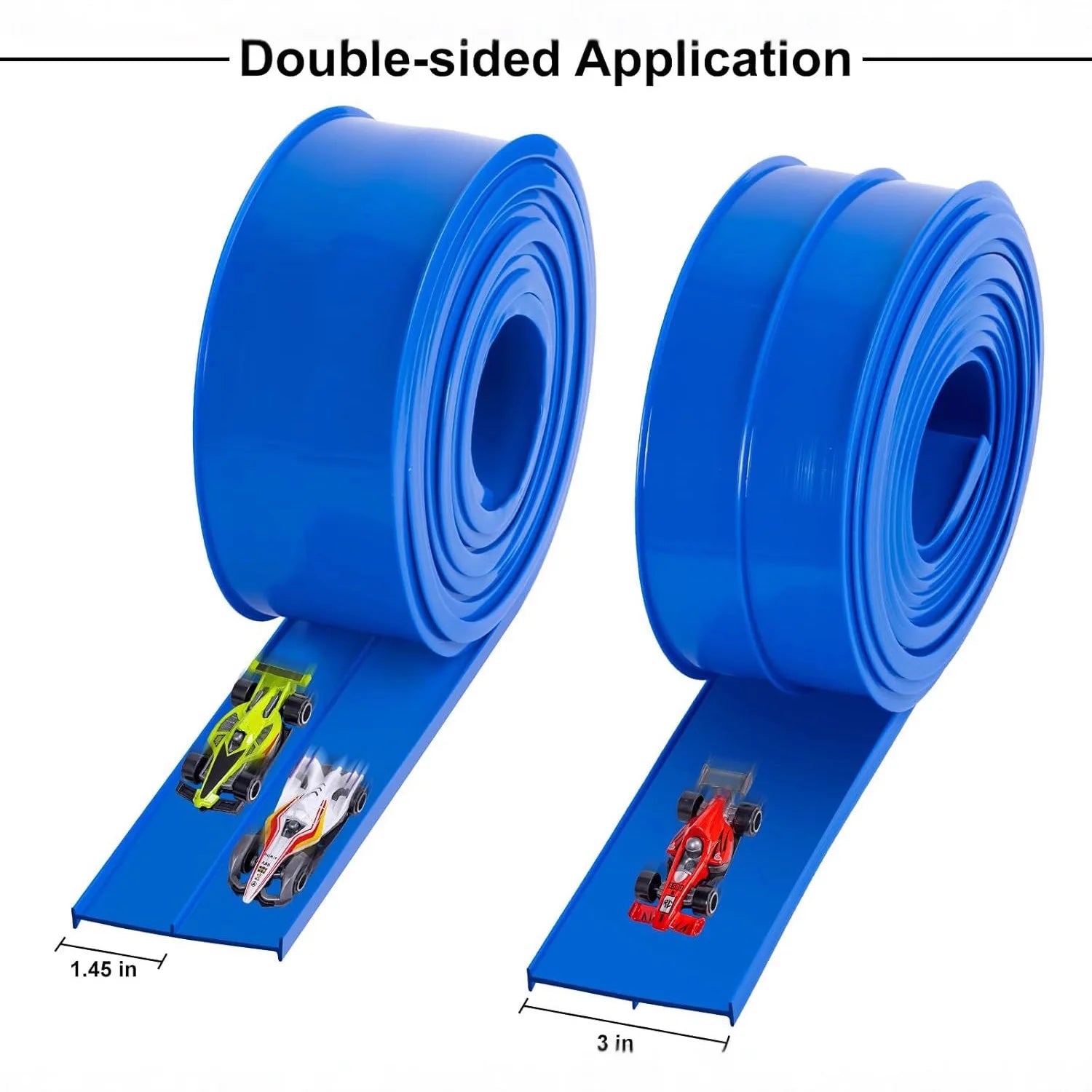 Flexible Race Track 15ft - Car Ramp with Suction Cups - MamaNest