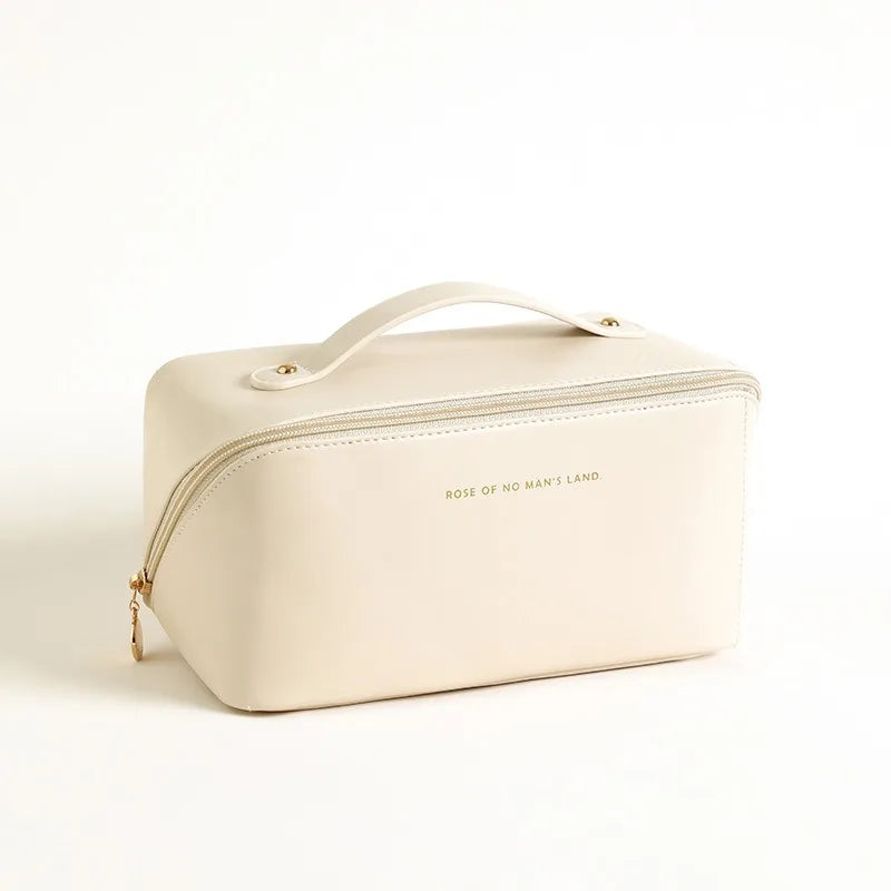 Women Luxury Makeup Organizer Bag Cosmetic Toiletry Kit Case Toiletry Pouch with Zip Lady Storage Box for Cosmetics Toiletries