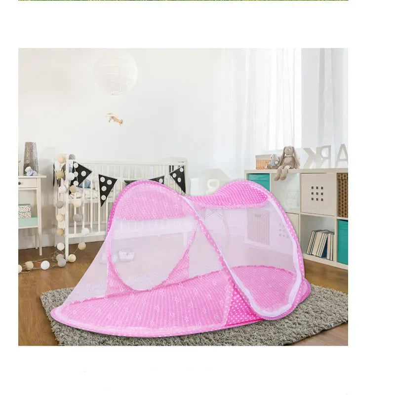 Portable Baby Mosquito Net Bed - Foldable Travel Cot - MamaNest