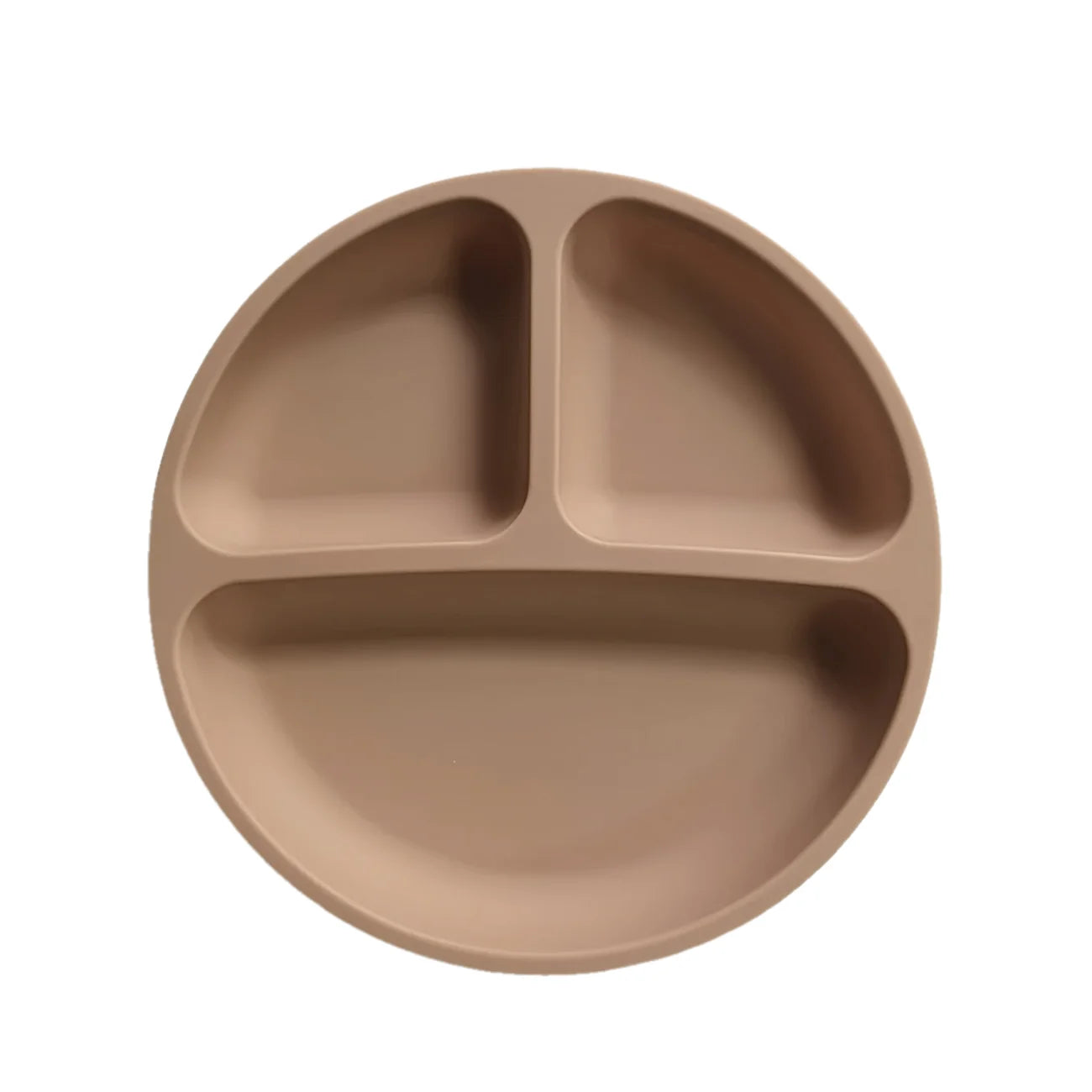 Baby Suction Plate - Silicone Divided Plate with Strong Suction Base - MamaNest