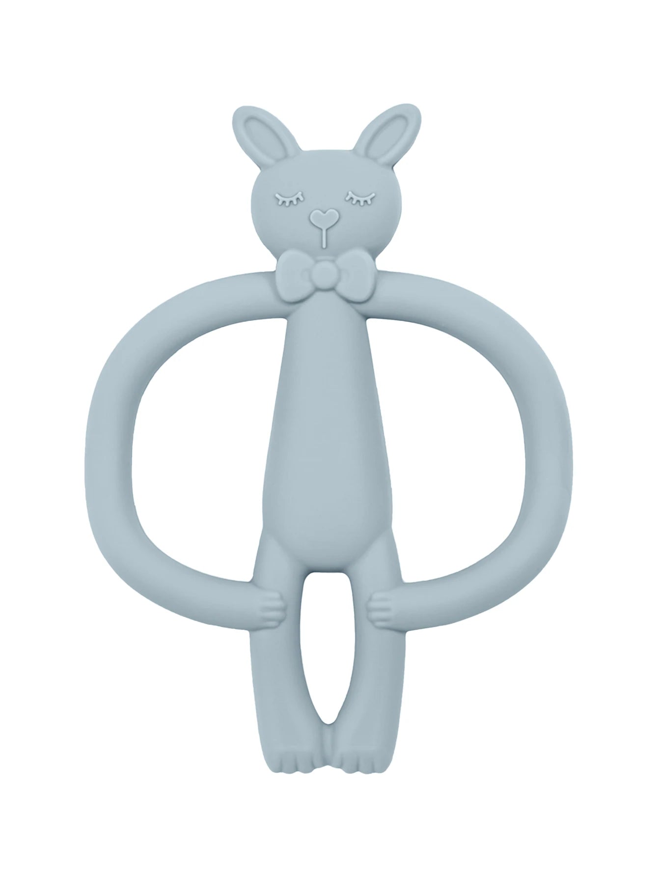 Silicone Baby Teether - Soft Rabbit Chewing Toy for Teething - MamaNest