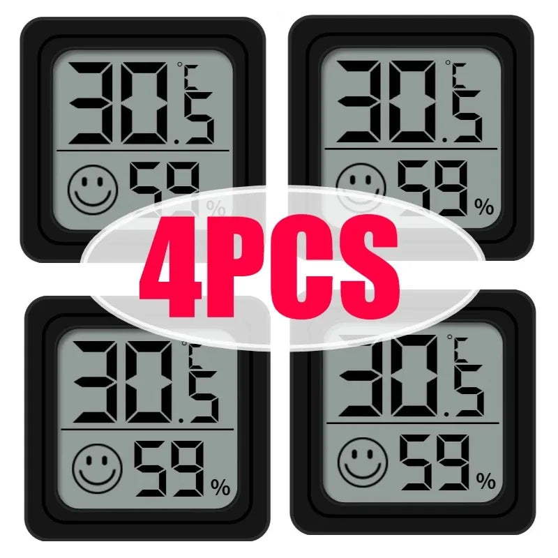 Indoor Mini Temperature and Humidity Meter, Bedroom Temperature Meter, Portable Electronic Digital Display, Humidity and Tempera