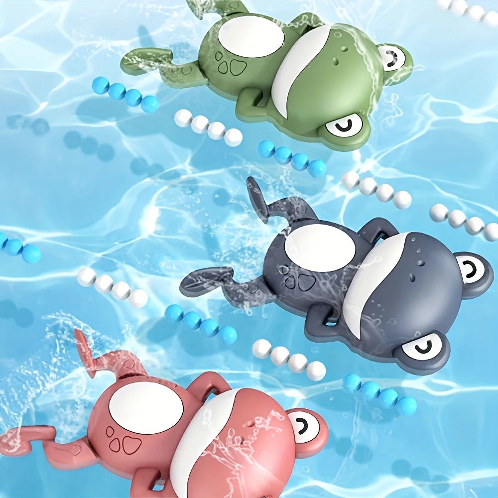 Frog Bath Toy - Non-toxic Plastic, Suitable for Water Games , Ideal Shower&Swimming Pool Game Partner, Gift for Summer Holiday - MamaNest